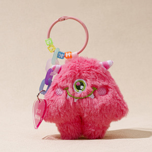 Simpatico regalo mostro bambola coppia stupido celebrante portachiavi zainetto da donna ornamenti appesi peluche portachiavi - Product Image 4