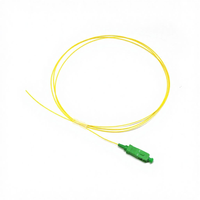 Cable de Comunicación de Red de Fibra Óptica Simplex LC APC Monomodo G652D Estable y Confiable, con Cubierta de PVC/LSZH >70N