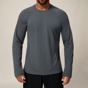 Pull à col rond de nouvelle conception, haut d'automne pour homme, logo personnalisé, t-shirt en tissu, manches longues pour homme - Product Image 6