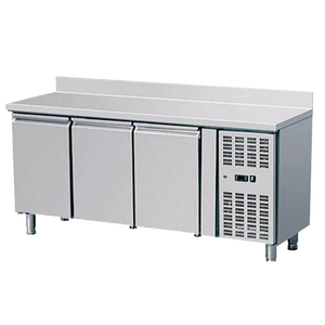 VICTORY KITCHEN Comptoirs à pizza commerciaux en acier inoxydable établi congélateur équipement de boulangerie pour salle à manger cuisine - Product Image 2