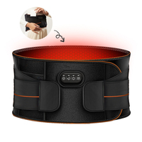 Taillenmassagegerät mit Graphen-Heizfunktion und Wärmekompresse, Physiotherapie-Massagegerät, USB-betrieben