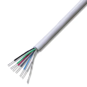 PVC Insulation and Jacket Copper/Tinned copper Conductor 6*26AWG 6*24AWG 6*22AWG Copper Braid Cable