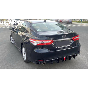 สปอยเลอร์หลังคาร์บอนไฟเบอร์ HS รุ่นที่ 2 พร้อมไฟ  ดิฟฟิวเซอร์กันชนหลัง สำหรับรถยนต์โตโยต้า แคมรี่ ปี 2018 2019 2020 2021 <span class=keywords><strong>2022</strong></span> 2023 - Product Image 5