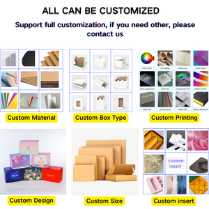 Cajas de Cartón Corrugado de Tamaño Personalizado, Carpetas Únicas con Asa de Cuerda, Ideas de Regalo para Vino, <span class=keywords><strong>Uva</strong></span>, Té y Bebidas, Grabado UV, Reciclable - Product Image 6