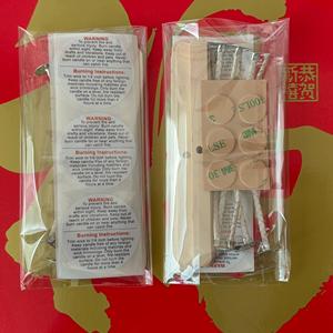 6 Kits d'Accessoires DIY pour Bougies : Mèches <span class=keywords><strong>de</strong></span> <span class=keywords><strong>Bougie</strong></span> Pré-cirées 100% Coton + Supports <span class=keywords><strong>de</strong></span> Mèches en Bois + Étiquettes <span class=keywords><strong>de</strong></span> Sécurité + Mèches <span class=keywords><strong>de</strong></span> <span class=keywords><strong>Bougie</strong></span> - Product Image 2