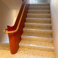 YDSTONE Carrelage de sol artificiel en porcelaine 60x60 Carrelage terrazzo au sol