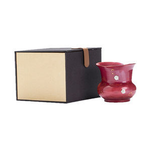 Jianshui <b>Tea</b> Washer Red Copper Water Bowl Cup Washer <b>Tea</b> Dregs Container Household Ornament Pen Washer <b>Tea</b> <b>Set</b> Accessory - Product Image 5