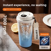 Tasse à mélanger entièrement automatique portable en acier inoxydable 304, tasse de bureau, tasse à café électrique pour lait en poudre, lait de soja, eau