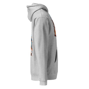 Felpa con Cappuccio Unisex Heavyweight IND4000 di Independent Trading Co. - Grigio Chiaro XL 100% Cotone Anti-Piega - Product Image 1