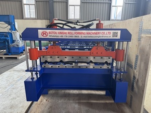 Ibr mái bảng điều khiển cuộn cựu thiết bị tấm lợp cuộn hình thành máy làm Sản xuất tại Trung Quốc - Product Image 5