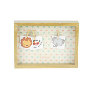 Picchetti orizzontali da appendere alla parete semplici ed ecologici 3 <span class=keywords><strong>foto</strong></span> di varie dimensioni cornice per <span class=keywords><strong>foto</strong></span> in legno - Product Image 2