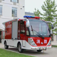 Mini camion-citerne électrique neuf à moteur diesel avec pompe à eau de 1600 L pour utilisation dans les parcs, les campus et les usines