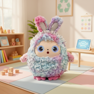 Jouet en peluche figurine monstre AI mignon en tissu super doux, rechargeable par USB, robot compagnon émotionnel pour l'éducation précoce, <span class=keywords><strong>accessoires</strong></span> pour enfants - Product Image 4