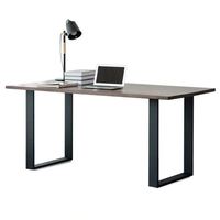 Pieds de table en fer carré, style industriel moderne, pour hôtel, maison, bureau, salon, usage extérieur - capacité de charge de 200 kg