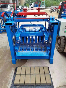 Macchina per la produzione di mattoni interbloccanti 4-40 di alta qualità, macchina per la produzione di blocchi per pavimentazione, macchinari per la produzione di mattoni - Product Image 4