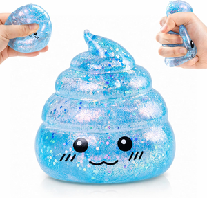 Jouet Squishy Teckel Pailleté Doux Anti-Stress en Forme d'Animal Unisexe pour Enfants de 8 à 13 Ans - Product Image 6
