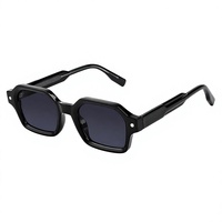 Nouvelles Lunettes de Soleil Polygones en Acétate Vintage UV400 Unisexe Monture Complète pour Usage Extérieur Vente en Gros 2026