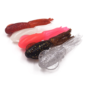 13.5cmRubber <span class=keywords><strong>Mauler</strong></span> Squids Made in China Plastic Soft Thon Trolling Fishing Squid Lure Big Game Trolling Leurres et Tackle - Product Image 2