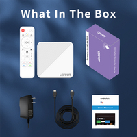 Android TV Box LEEFOT H313 Android 14.0 con WiFi6, Quad Core, 4K HDR y Reproductor