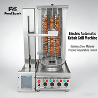 Machine à découper la viande en acier inoxydable pour barbecue, grilles du Moyen-Orient, rôtissoire à poulet, robot de découpe automatique pour shawarma et kebab