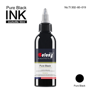 <span class=keywords><strong>Encre</strong></span> de tatouage <span class=keywords><strong>Solong</strong></span> Pure Black 2oz 60ml TI302, <span class=keywords><strong>encre</strong></span> pigmentée professionnelle longue durée pour maquillage permanent, pour l'art corporel - Product Image 1