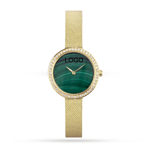 นาฬิกาข้อมือสแตนเลสสตีลแฟชั่นมินิมอล HANNAH MARTIN OEM ODM รับทำโลโก้ตามสั่ง คุณภาพสูง หรูหรา นาฬิกาควอตซ์สำหรับผู้หญิง - Product Image 1