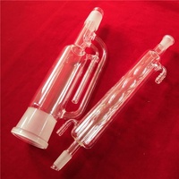 Extracteur de Soxhlet en verre transparent à haute température personnalisé pour la verrerie de laboratoire