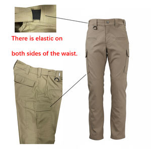 캐주얼 아웃도어 카고 남성 작업 바지: 통기성, 속건성, 중간 허리, T400 스트레치, 친환경 사로나 브랜드 립스탑 WR 팬츠 - Product Image 4