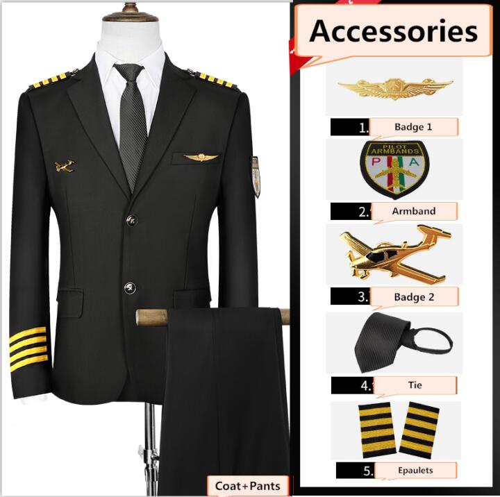Cappotto 2+Pantaloni+5 accessori