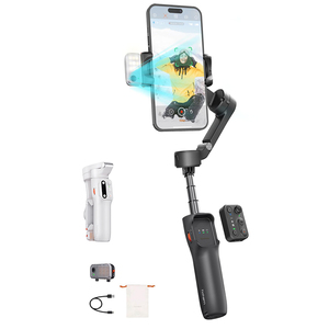 Stabilisateur de cardan 3 axes <span class=keywords><strong>Hohem</strong></span> pour iSteady V3, enregistrement vidéo pour smartphone, suivi automatique magnétique IA pour iPhone, pour Vlog et diffusion en direct - Product Image 1