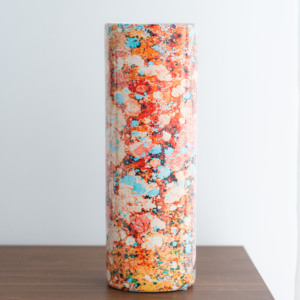 Vaso Moderno in Ceramica con Motivo Astratto Colorato per Decorazione Casa e Ufficio - Product Image 2