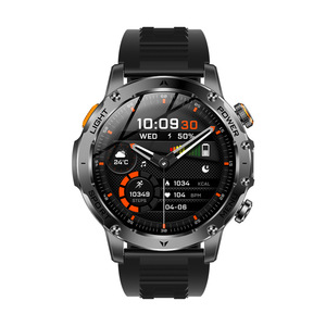 Montre connectée étanche AK87, grande autonomie, pour homme, suivi d'activité en extérieur, réponse aux appels, lampe torche, montre de sport durable - Product Image 2