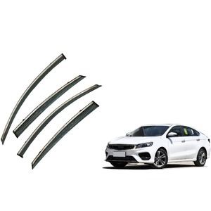 Injection Window Deflectors for Geely Binray 2019 Rain Guards Side Window Visor Wind Deflector Auto Accessories - Product Image 1