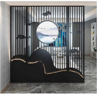 Cloison de séparation contemporaine en verre et aluminium écologique avec garantie à vie pour salon, jardin, balcon - Résistante à l'eau