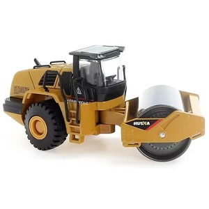 Huina escala 1/50, camión de ingeniería fundido a presión, modelos de aleación, vehículo de construcción de rodillos de carretera, camión modelo fundido a presión - Product Image 6