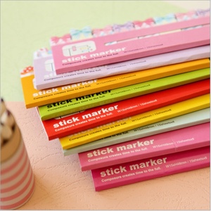 Pestañas de índice de página de dibujos animados Kawaii personalizadas, notas adhesivas creativas troqueladas de diferentes formas - Product Image 5