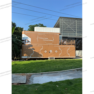 Cabina portátil modular de fábrica, casa contenedor multifunción, casa prefabricada desmontable de dos pisos con segundo piso - Product Image 6