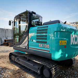 รถขุดไฮดรอลิก Kobelco SK130 SK 130 มือสองจากญี่ปุ่น ขนาด 13 ตัน รุ่น SK130-8 130-8 พร้อมใช้งาน - Product Image 1
