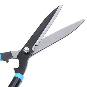 Sécateur de jardin robuste à lame longue, ciseaux de taille-arbustes à poignée ergonomique pour la coupe des bords de pelouse - Product Image 4