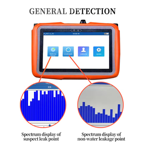 Livraison gratuite PQWT L50 Série intérieure Outils de plomberie Équipement d'inspection <span class=keywords><strong>des</strong></span> fuites de tuyaux Détecteur de fuites d'eau sous les murs - Product Image 2