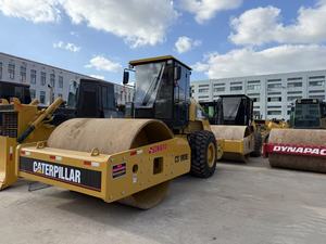 Rodillo Vibratorio de Un Solo Tambor Caterpillar CS-683E Usado, Pocas Horas de Trabajo, Buen Estado - Product Image 4