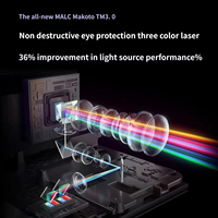 Projecteur laser triple pur 4K natif JMGO X3 Plus, 3500 lumens, zoom optique 1,0-1,3x, projecteur de cinéma maison intelligent respectueux des yeux