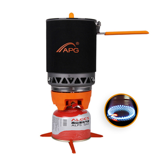 <span class=keywords><strong>Estufa</strong></span> <span class=keywords><strong>de</strong></span> <span class=keywords><strong>Gas</strong></span> Portátil para Acampar al Aire Libre APG <span class=keywords><strong>de</strong></span> 1400 ml - Product Image 1