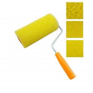 بكرة إسفنجية من الدرجة الصناعية 4 \ "6 \" 8 \ "بكرة لاصقة من الحجر الحقيقي OEM ، فرشاة سحب إسفنجية قابلة للتخصيص - Product Image 2