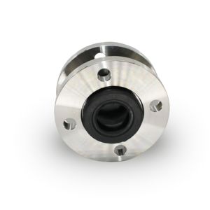 Linh hoạt kết nối bù SS304 mặt bích loại ống thổi EPDM duy nhất hình cầu cao su mở rộng doanh - Product Image 3