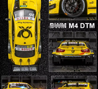 Modèle de voiture de rallye M4 DTM en métal moulé sous pression 1:24, jouet décoratif, ornement, collection, jouets pour garçons