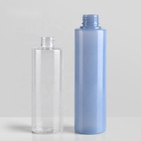 Bouteille de lotion en PET de 100 ml, 150 ml, 200 ml, 250 ml, 300 ml, 400 ml, 500 ml, bouteille en plastique vide, bouteille de shampooing avec tête de pompe dorée