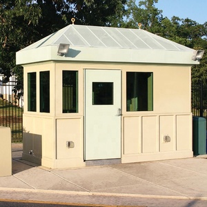 Cabina de seguridad de acero inoxidable de diseño moderno, cabina portátil personalizada <span class=keywords><strong>para</strong></span> exteriores <span class=keywords><strong>para</strong></span> uso en cochera a la venta - Product Image 5