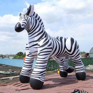 Cebras inflables selladas PVC gigante <span class=keywords><strong>de</strong></span> la decoración del Partido <span class=keywords><strong>de</strong></span> la publicidad 16.4ft - Product Image 1