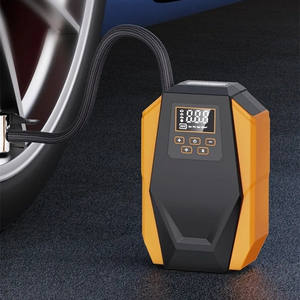 휴대용 전기 디지털 디스플레이 자동차 자전거 타이어 볼 팽창기 자동차 공기 압축기 자동차 타이어 용 12V 공기 펌프 - Product Image 3